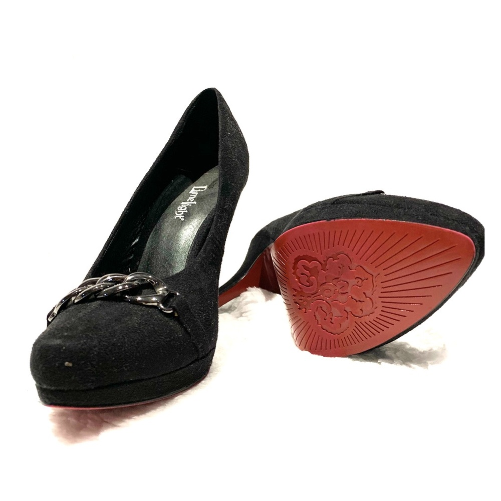 Lime Light Black Pump Heels